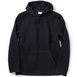 Men's Taylor Stitch The Nomad Hoodie in Navy Twill, Medium, M (40)